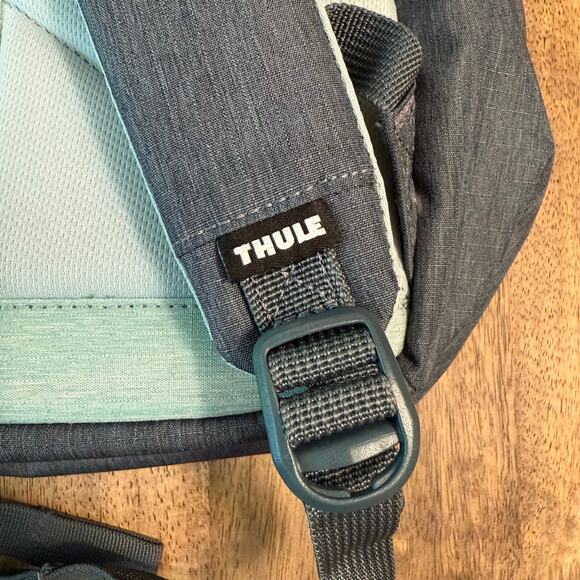 Thule Lithos Unisex Laptop Backpack 16L Alaska Light Blue/Dark Slate Gray - Picture 5 of 7